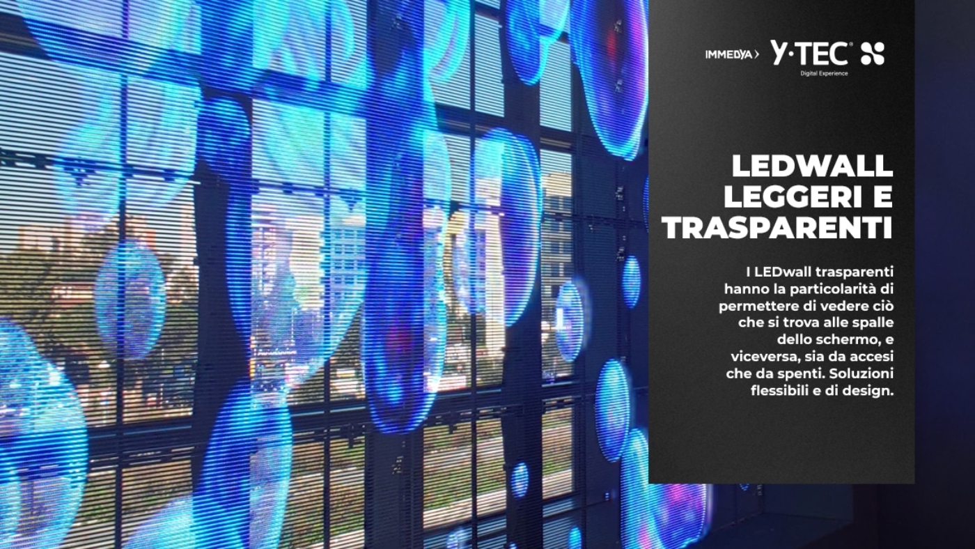 Ledwall trasparenti